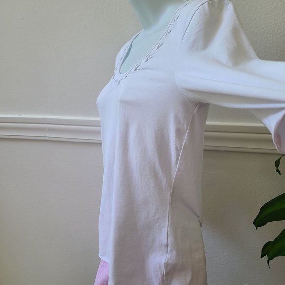 Armani Collezione white blouse,size 8 - Picture 8 of 13